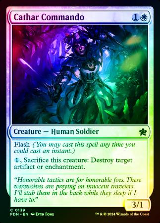Cathar Commando - 0139 - Foil