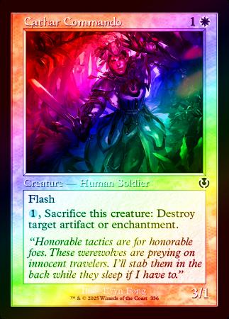 Cathar Commando (Retro Frame) - 0336 - Foil