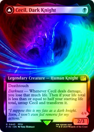 Cecil, Dark Knight (Extended Art) - 0445 - Foil