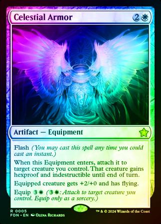 Celestial Armor - 0005 - Foil