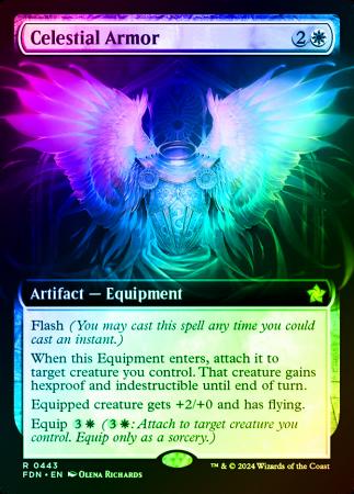 Celestial Armor (Extended Art) - 0443 - Foil