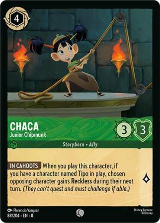 Chaca - Junior Chipmunk - 088/204 - Common