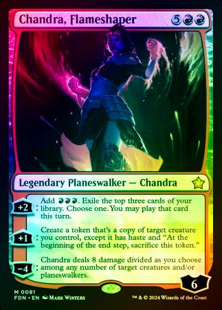 Chandra, Flameshaper - 0081 - Foil