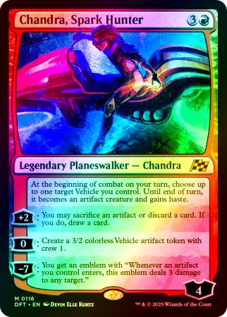 Chandra, Spark Hunter - 0116 - Foil