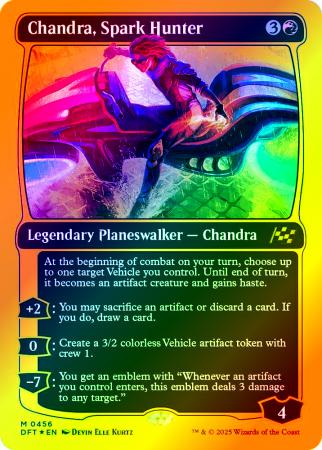 Chandra, Spark Hunter (First-Place Foil) - 0456 - Foil
