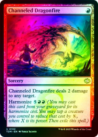 Channeled Dragonfire - 0102 - Foil