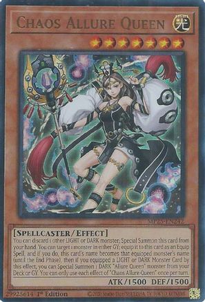 Chaos Allure Queen (MP25-EN242) - 2025 Mega-Pack Ultra Rare 1st Edition