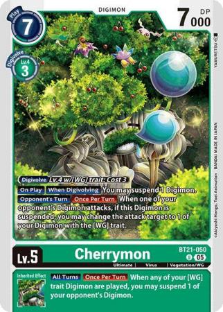 Cherrymon - BT21-050 U - Uncommon