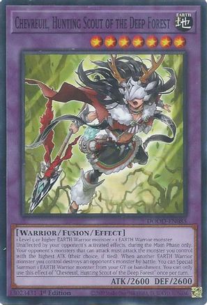 Chevreuil, Hunting Scout of the Deep Forest (DOOD-EN085) - Doom of Dimensions Common / Short Print 1st Edition