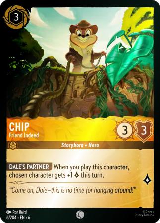 Chip - Friend Indeed - 6/204 - Common Cold Foil