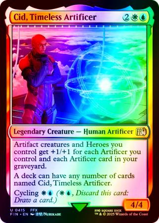 Cid, Timeless Artificer - 0415 - Foil