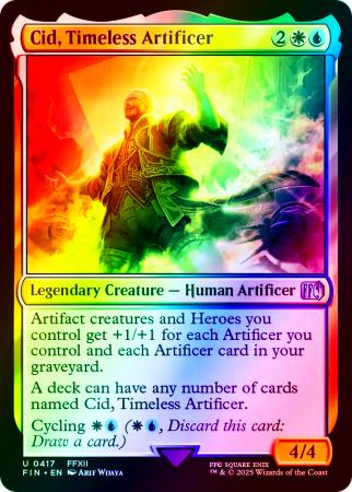 Cid, Timeless Artificer - 0417 - Foil