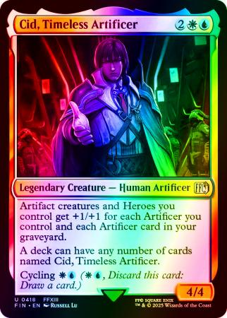 Cid, Timeless Artificer - 0418 - Foil