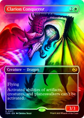 Clarion Conqueror (Borderless) - 0377 - Foil