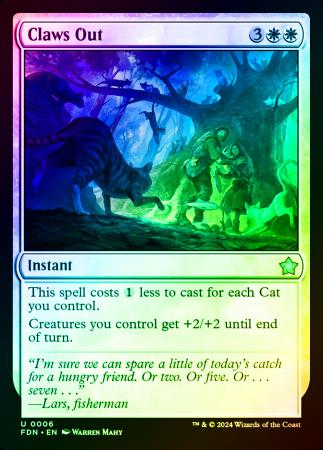 Claws Out - 0006 - Foil