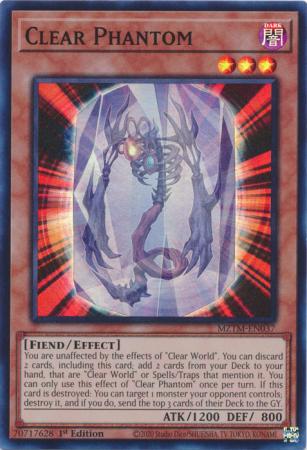 Clear Phantom (MZTM-EN037) - Maze of the Master Super Rare 1st Edition