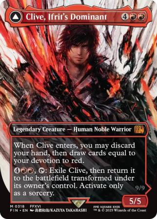 Clive, Ifrit's Dominant (Borderless) - 0318