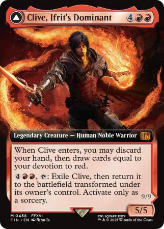 Clive, Ifrit's Dominant (Extended Art) - 0458