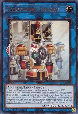 Clockwork Knight (SUDA-EN050) - Supreme Darkness Ultra Rare 1st Edition