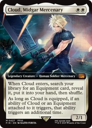 Cloud, Midgar Mercenary (Extended Art) - 0427