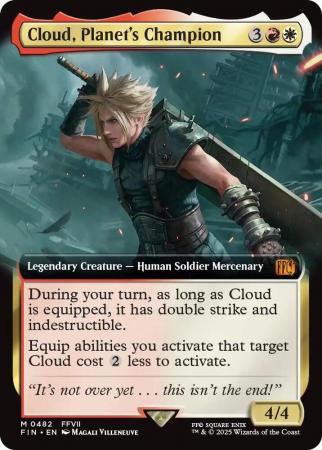 Cloud, Planet's Champion (Extended Art) - 0482