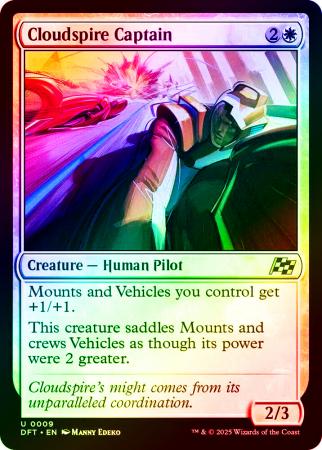 Cloudspire Captain - 0009 - Foil