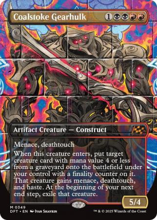 Coalstoke Gearhulk (Borderless) - 0349