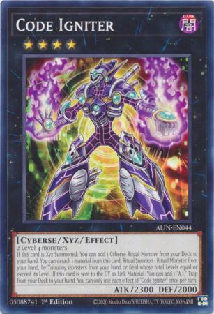Code Igniter (ALIN-EN044) - Alliance Insight Common / Short Print 1st Edition