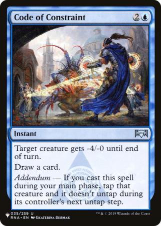 Code of Constraint - 035