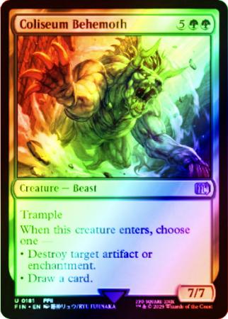 Coliseum Behemoth - 0181 - Foil