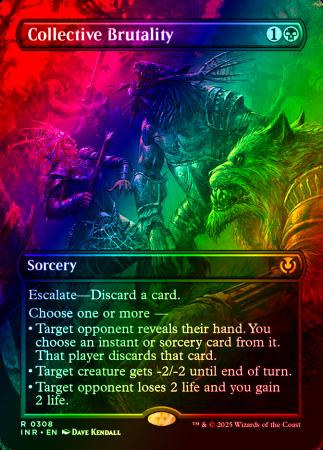 Collective Brutality (Borderless) - 0308 - Foil