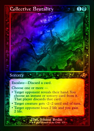 Collective Brutality (Retro Frame) - 0375 - Foil
