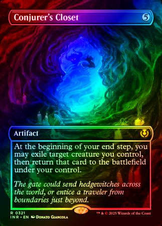 Conjurer's Closet (Borderless) - 0321 - Foil