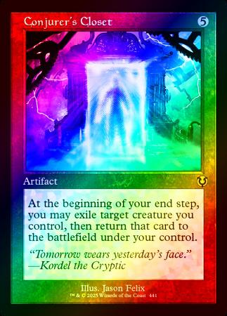 Conjurer's Closet (Retro Frame) - 0441 - Foil