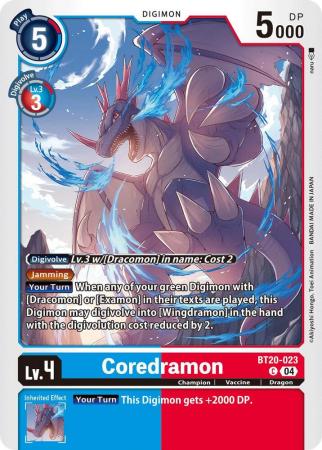 Coredramon - BT20-023 - BT20-023 C - Common