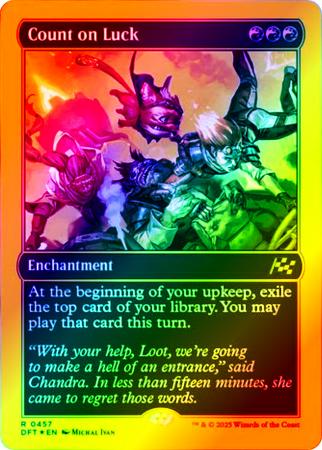 Count on Luck (First-Place Foil) - 0457 - Foil