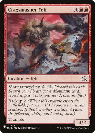 Cragsmasher Yeti - 333