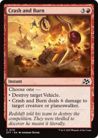 Crash and Burn - 0119