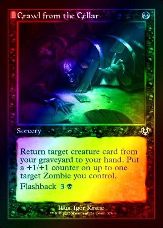 Crawl from the Cellar (Retro Frame) - 0376 - Foil