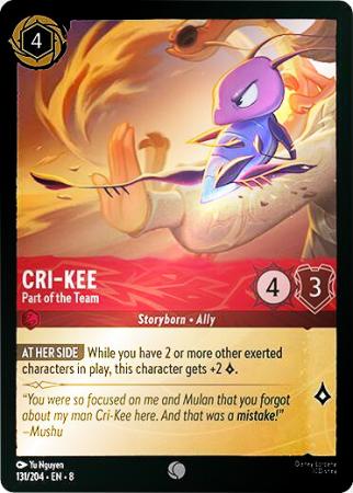 Cri-Kee - Part of the Team - 131/204 - Common Cold Foil