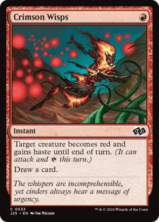 Crimson Wisps - 0533