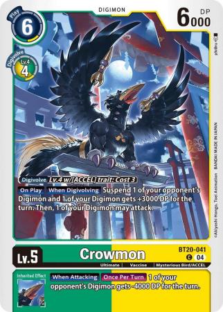 Crowmon - BT20-041 C - Common