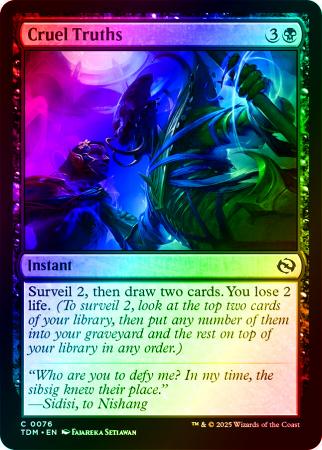 Cruel Truths - 0076 - Foil