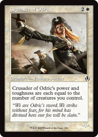 Crusader of Odric (Retro Frame) - 0338