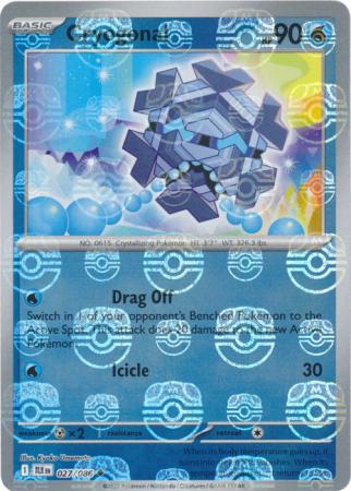 Cryogonal (Master Ball Pattern) - 030/086 - Uncommon Reverse Holo