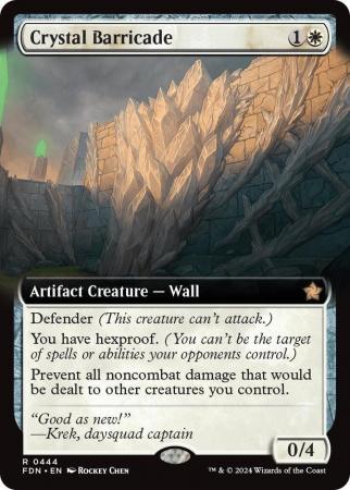 Crystal Barricade (Extended Art) - 0444