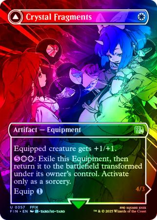 Crystal Fragments (Borderless) - 0357 - Foil