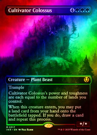 Cultivator Colossus (Borderless) - 0317 - Foil