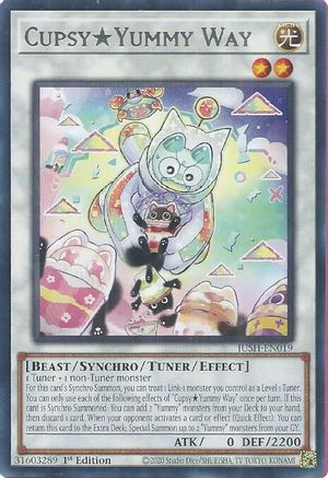 CupsyYummy Way (JUSH-EN019) - Justice Hunters Rare 1st Edition