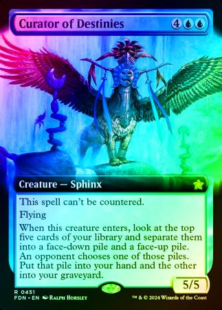 Curator of Destinies (Extended Art) - 0451 - Foil